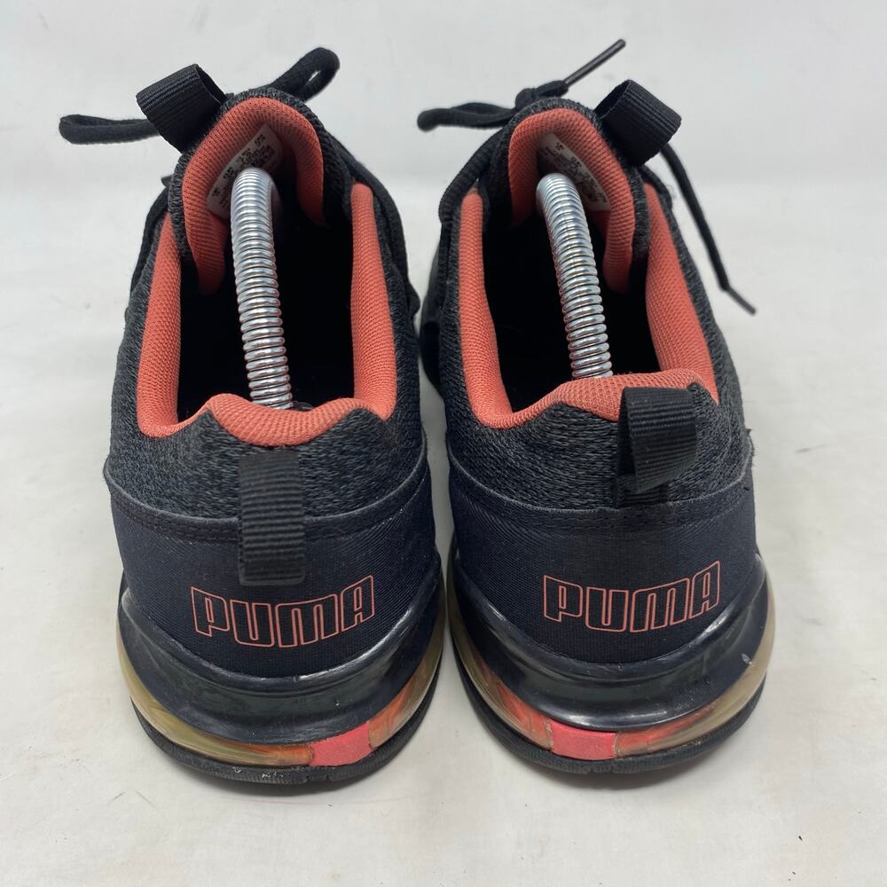 Puma Athletic Running Training Shoes Sneakers Black/Coral Womens Size 7.5 - Picture 5 of 8